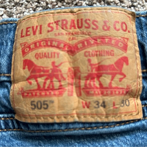 Men’s Levi’s 505 34x30, Jeans are in great shape! - Picture 3 of 15